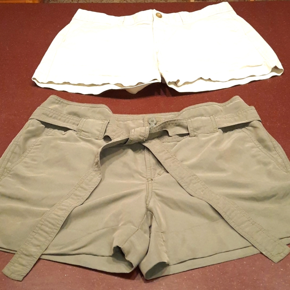 Old Navy 5" and the Limited Drew Fit size 12 shorts